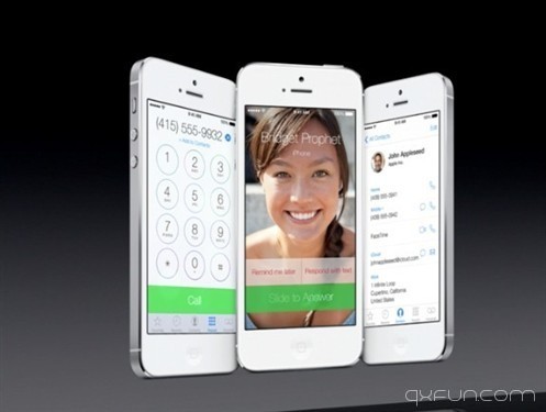 苹果iOS7新界面 - 清新范(Qxfun.com)